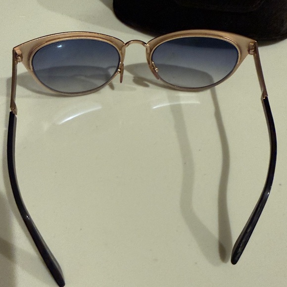 *AUTHENTIC* Tom Ford Nina Black Cat Eye Frame Sunglasses